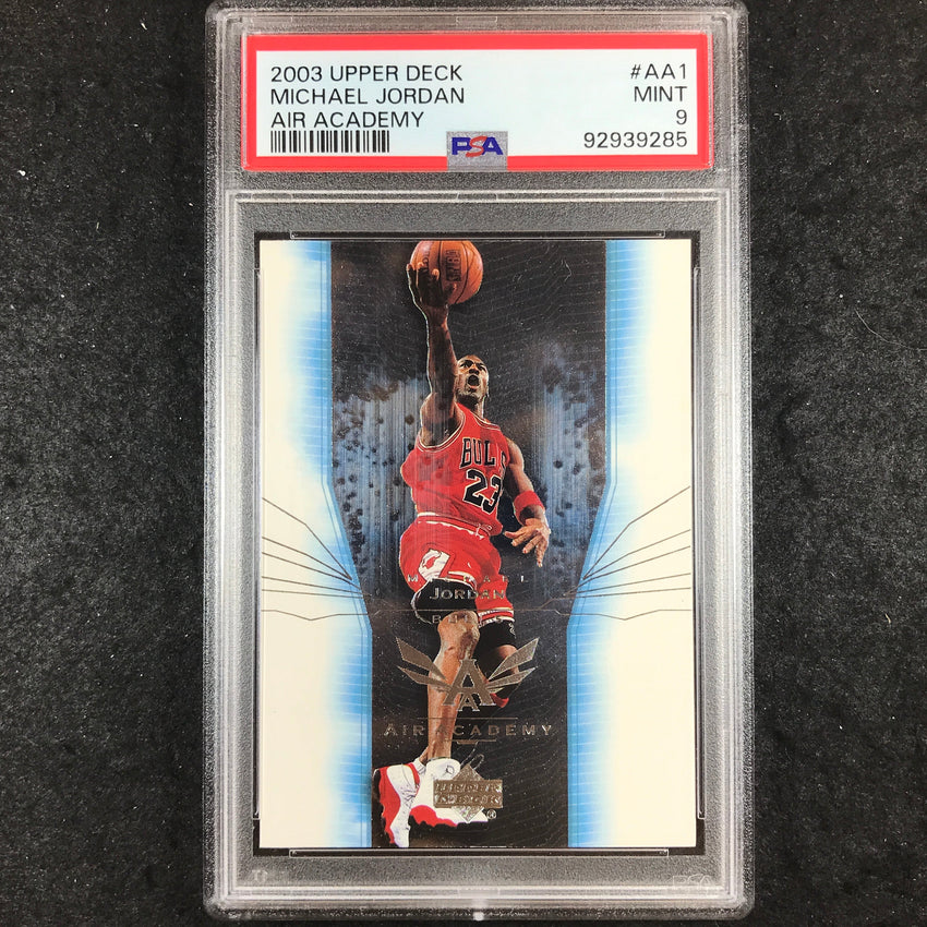2003 Upper Deck MICHAEL JORDAN Air Academy #AA1 PSA 9 (285)