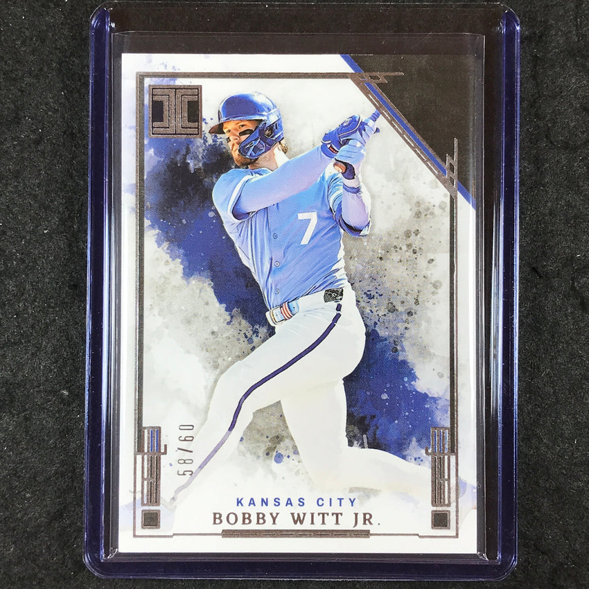 2025 Impeccable Baseball BOBBY WITT JR. Base Silver 58/60 #42