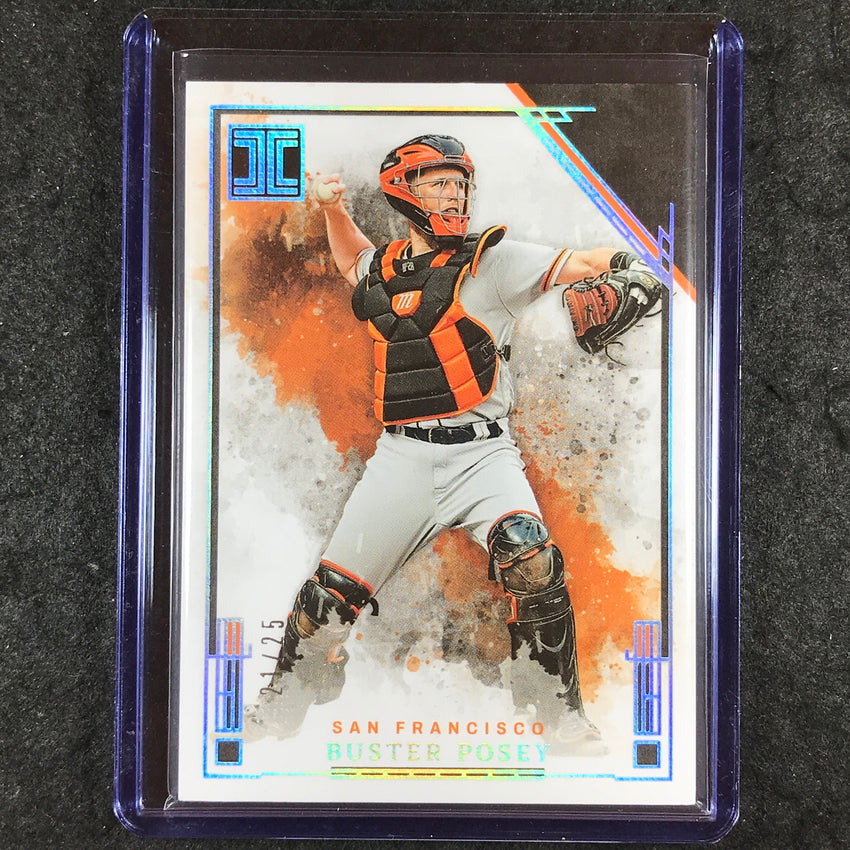 2025 Impeccable Baseball BUSTER POSEY Base Holo Silver 21/25 #17