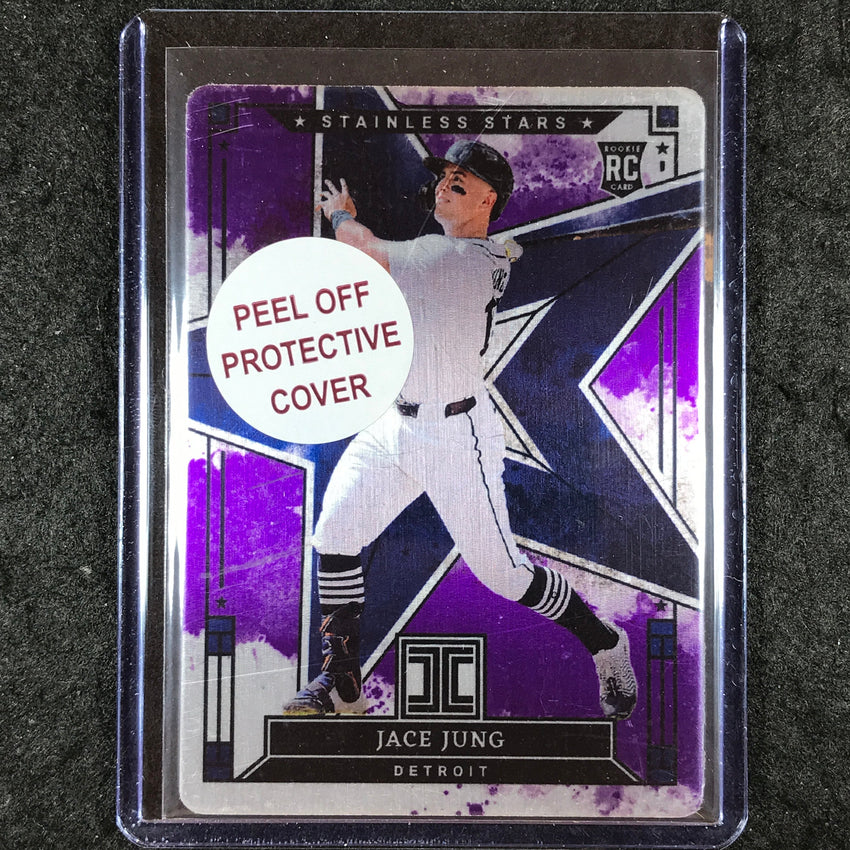 2025 Impeccable Baseball JACE JUNG Stainless Stars Rookie Purple 18/25 #5