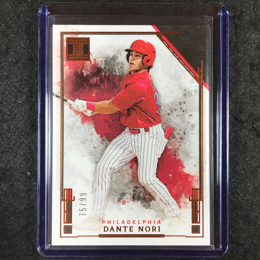 2025 Impeccable Baseball DANTE NORI Base Bronze 75/99 #13