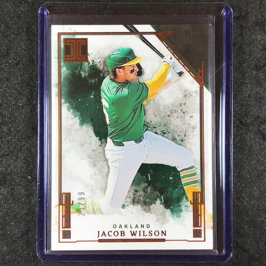 2025 Impeccable Baseball JACOB WILSON Base Bronze 23/99 #18
