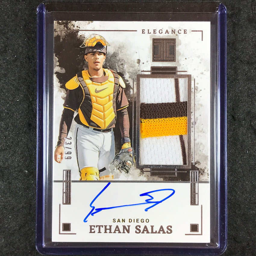 2025 Impeccable Baseball ETHAN SALAS Elegance Jersey Patch Auto 23/99