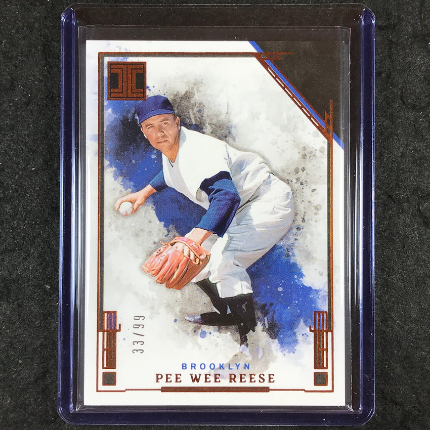 2025 Impeccable Baseball PEE WEE REESE Base Bronze 33/99 #87