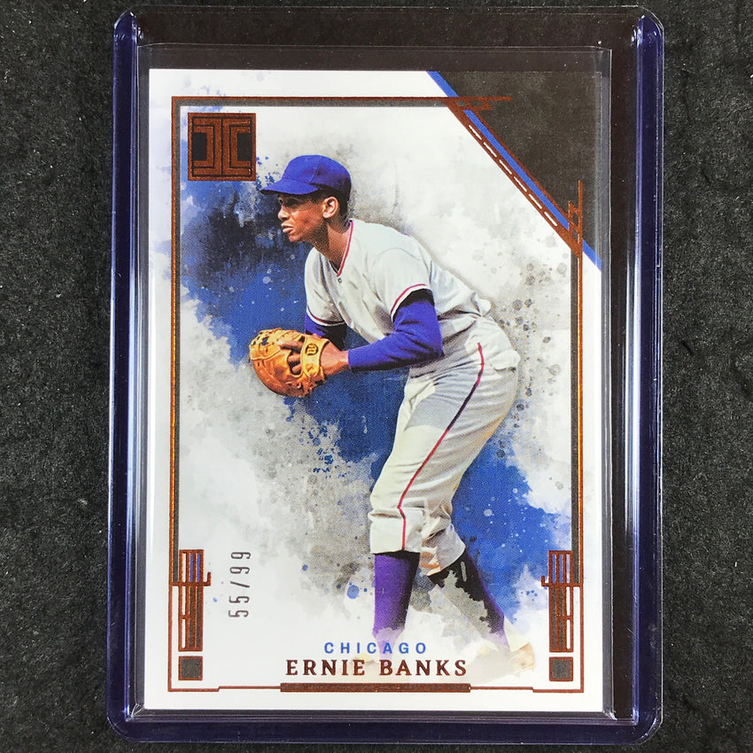 2025 Impeccable Baseball ERNIE BANKS Base Bronze 55/99 #89