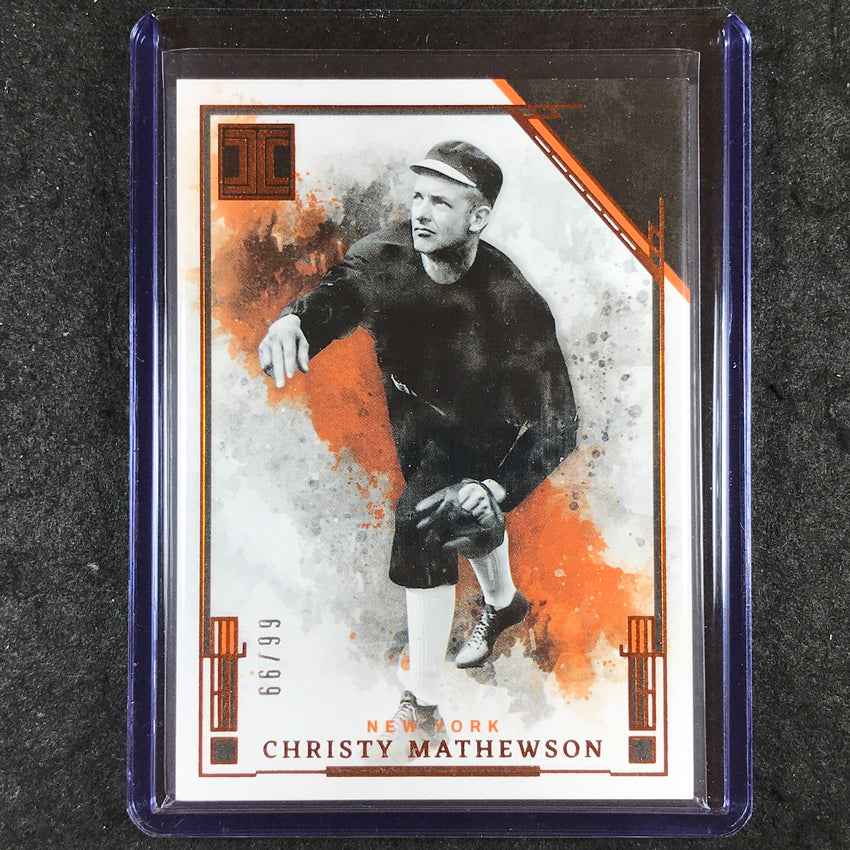 2025 Impeccable Baseball CHRISTY MATHEWSON Base Bronze 66/99 #91