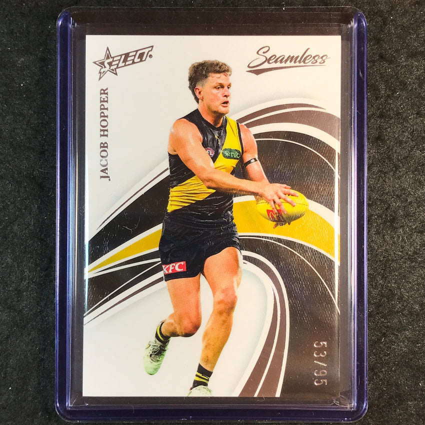 2025 Select AFL Seamless JACOB HOPPER Base 53/95 #161