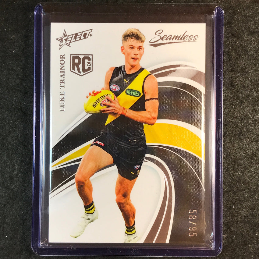 2025 Select AFL Seamless LUKE TRAINOR Rookie Base 58/95 #167
