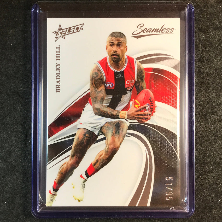 2025 Select AFL Seamless BRADLEY HILL Base 51/95 #172