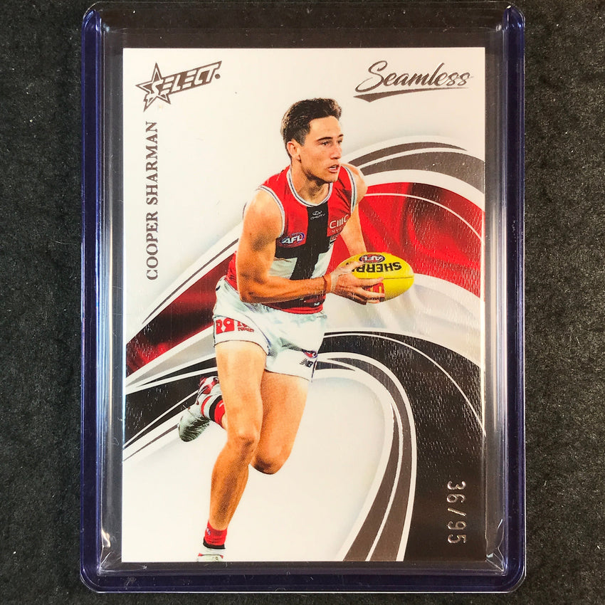 2025 Select AFL Seamless COOPER SHARMAN Base 36/95 #176