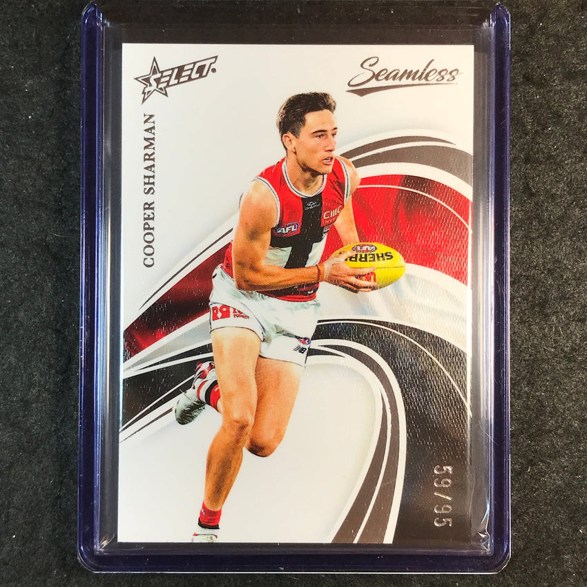2025 Select AFL Seamless COOPER SHARMAN Base 59/95 #176