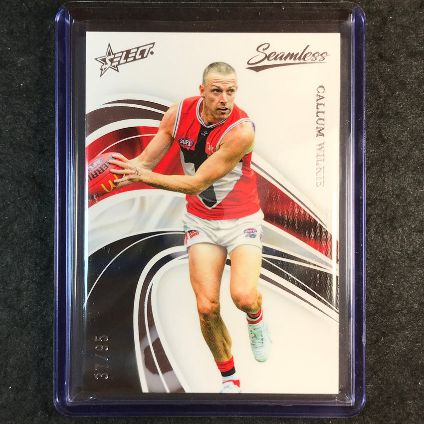 2025 Select AFL Seamless CALLUM WILKIE Base 37/95 #178