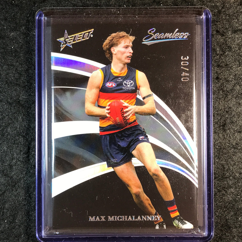 2025 Select AFL Seamless MAX MICHALANNEY Black 30/40 #4