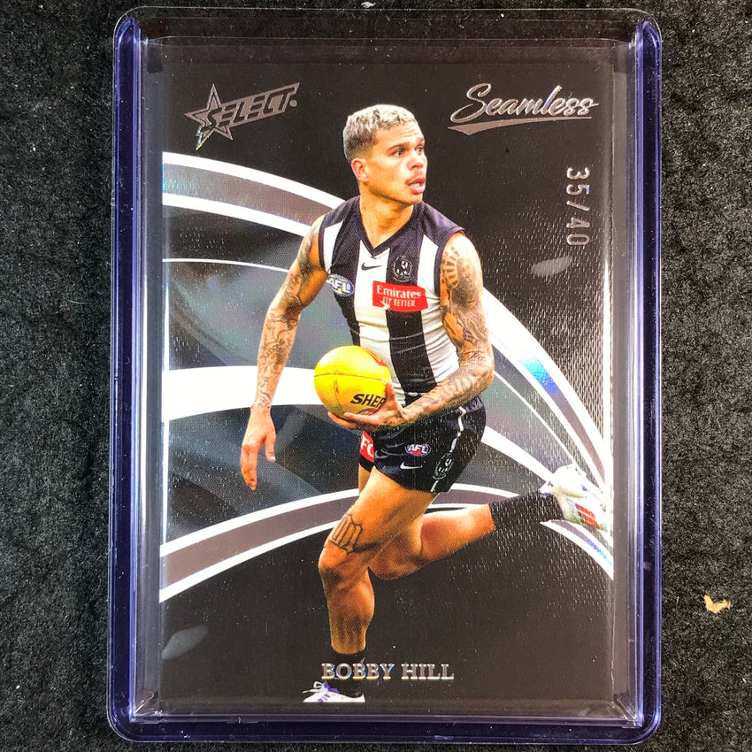 2025 Select AFL Seamless BOBBY HILL Black 35/40 #29