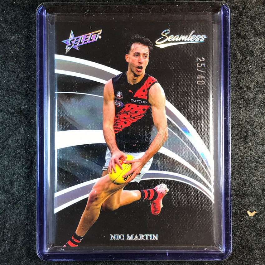 2025 Select AFL Seamless NIC MARTIN Black 25/40 #37