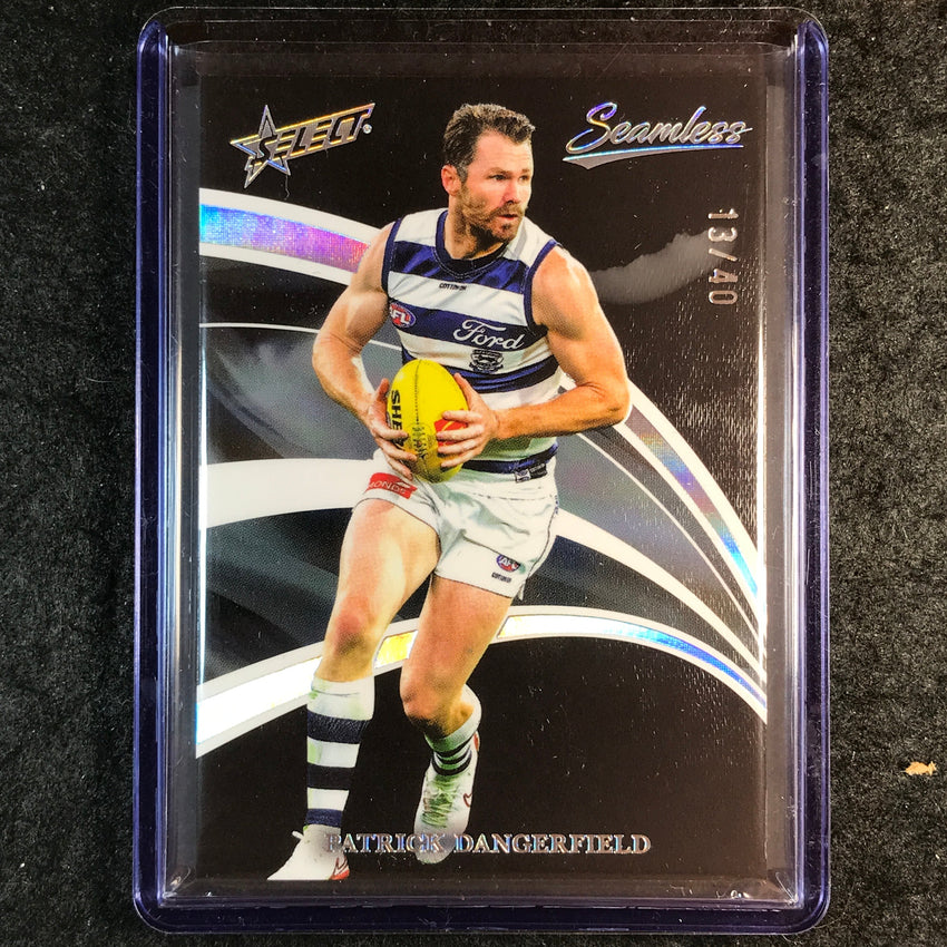 2025 Select AFL Seamless PATRICK DANGERFIELD Black 13/40 #51