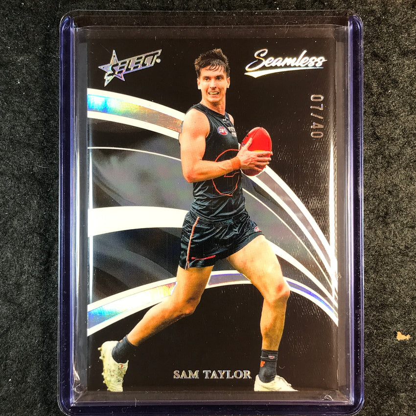 2025 Select AFL Seamless SAM TAYLOR Black 07/40 #63