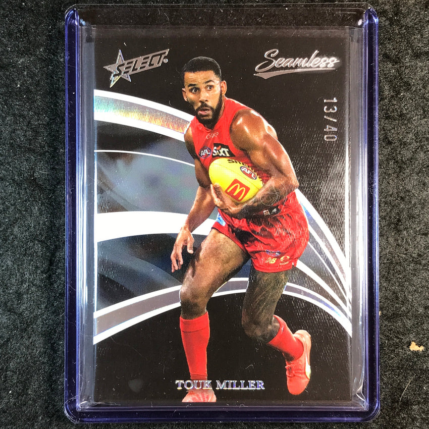 2025 Select AFL Seamless TOUK MILLER Black 13/40 #69