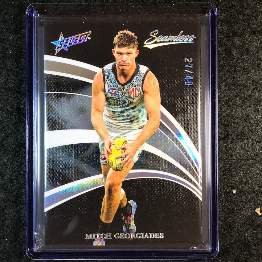 2025 Select AFL Seamless MITCH GEORGIADES Black 27/40 #102