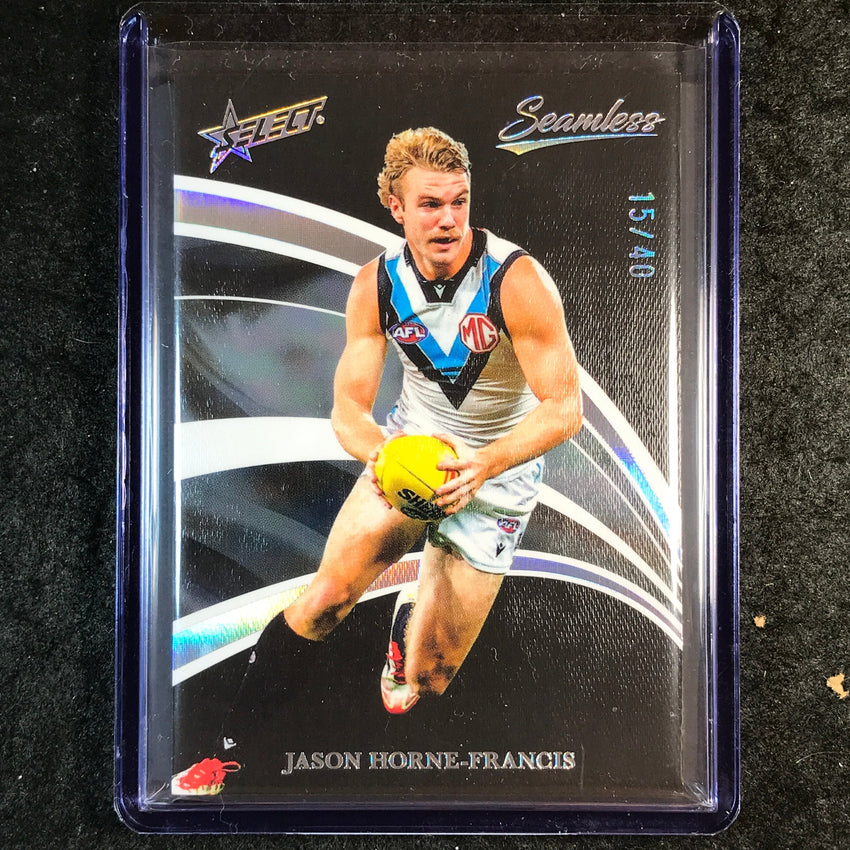 2025 Select AFL Seamless JASON HORNE-FRANCIS Black 15/40 #103