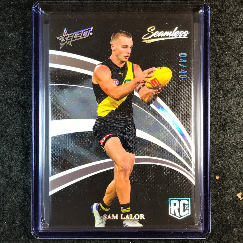 2025 Select AFL Seamless SAM LALOR Rookie Black 04/40 #108