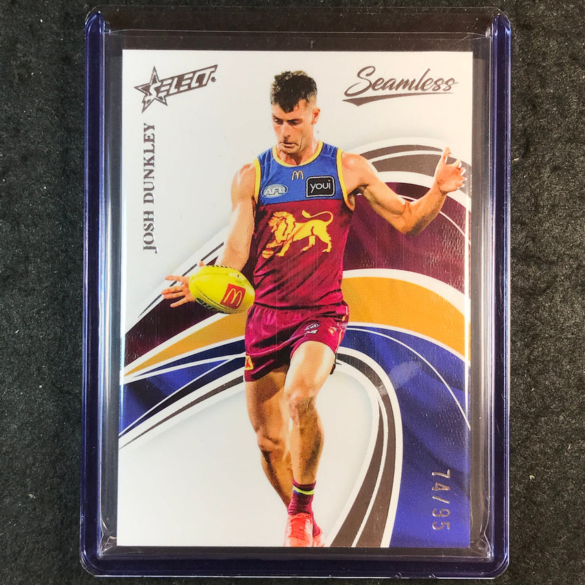2025 Select AFL Seamless JOSH DUNKLEY Base 74/95 #16