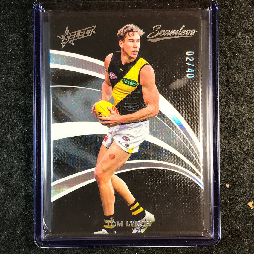 2025 Select AFL Seamless TOM LYNCH Black 02/40 #109