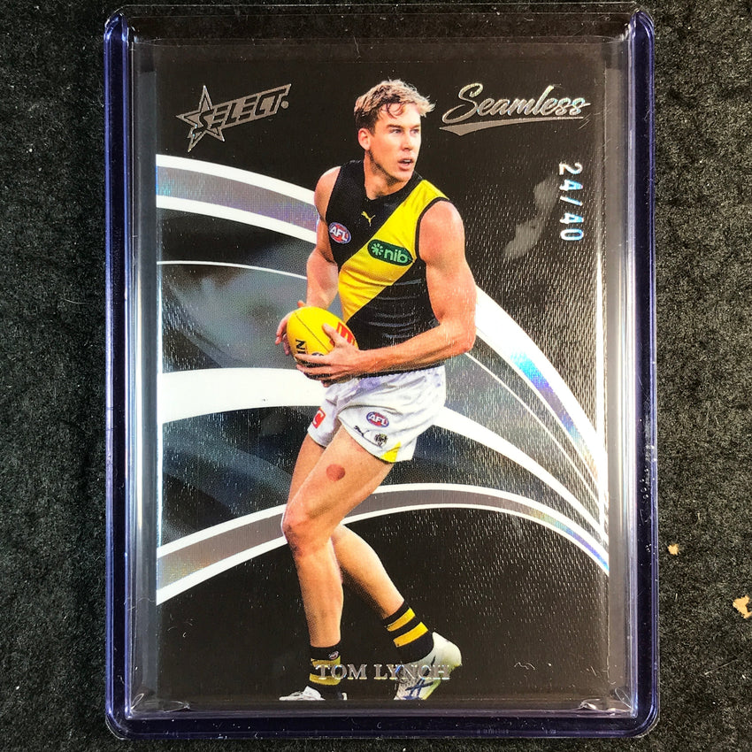 2025 Select AFL Seamless TOM LYNCH Black 24/40 #109