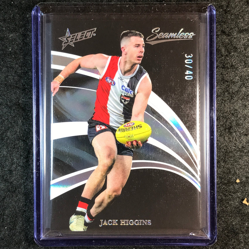 2025 Select AFL Seamless JACK HIGGINS Black 30/40 #113