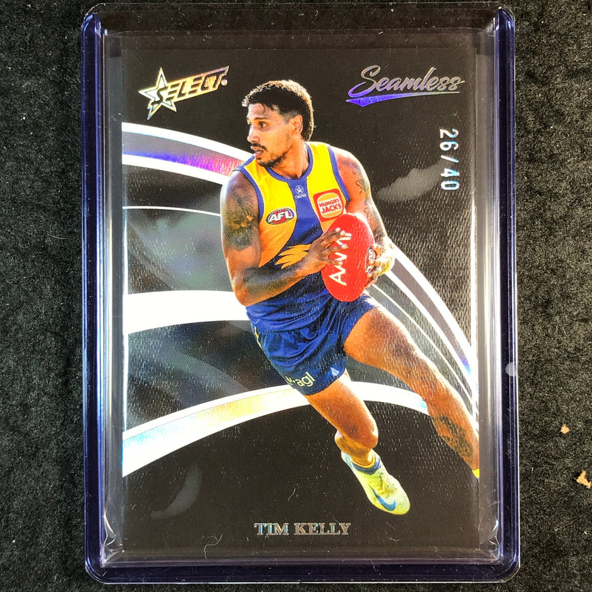2025 Select AFL Seamless TIM KELLY Black 26/40 #132