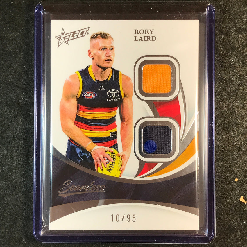2025 Select AFL Seamless RORY LAIRD Solo Double Patch 10/95 #2