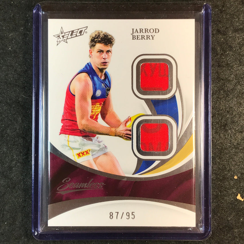 2025 Select AFL Seamless JARROD BERRY Solo Double Patch 87/95 #9