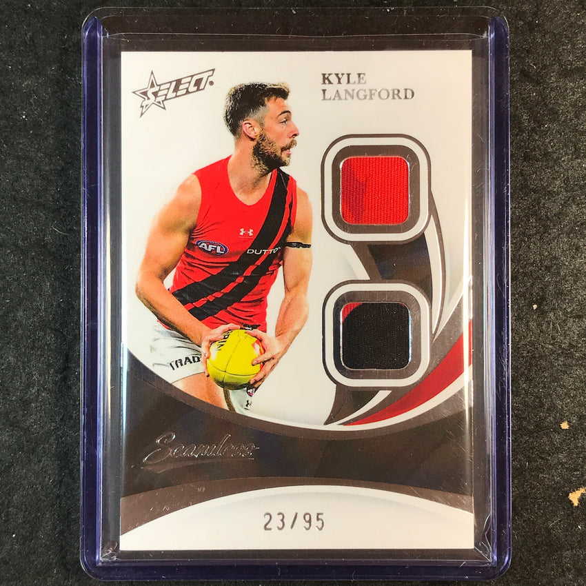 2025 Select AFL Seamless KYLE LANGFORD Solo Double Patch 23/95 #26