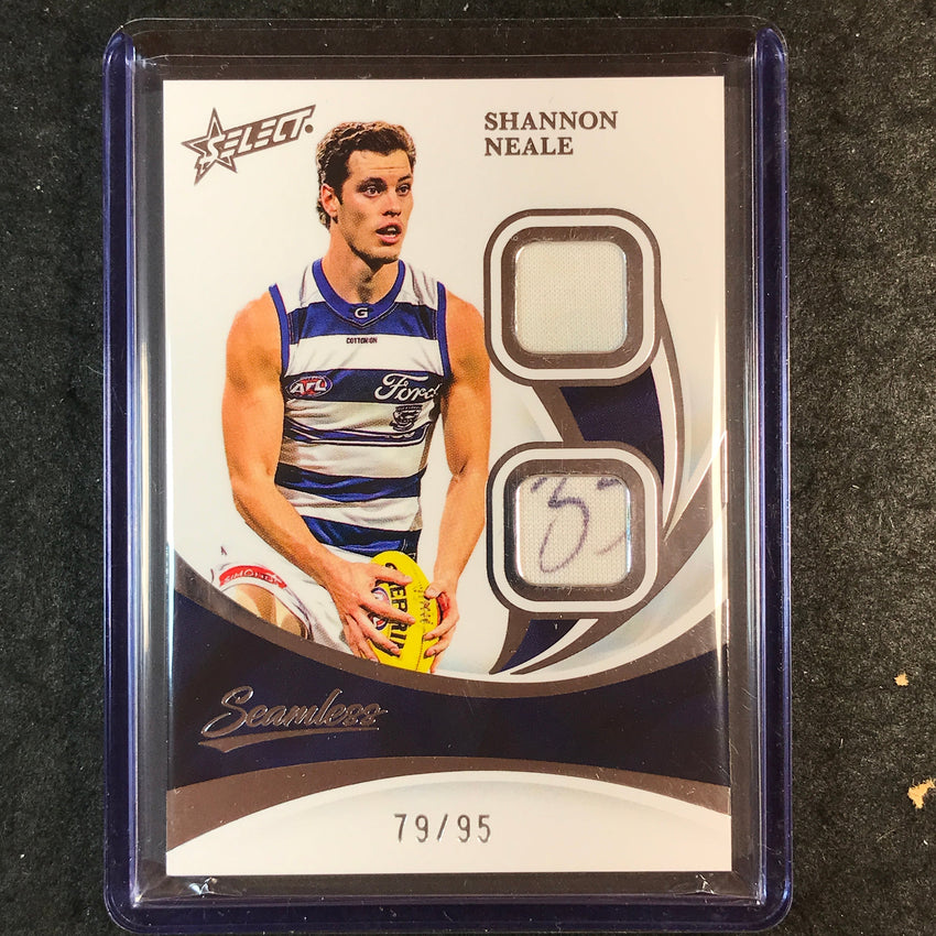 2025 Select AFL Seamless SHANNON NEALE Solo Double Patch 79/95 #40