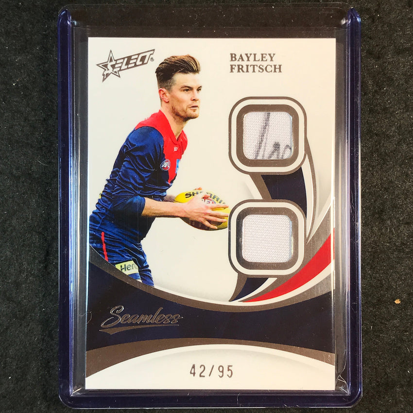 2025 Select AFL Seamless BAYLEY FRITSCH Solo Double Patch 42/95 #64