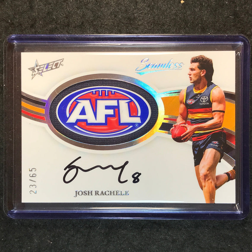 2025 Select AFL Seamless JOSH RACHELE AFL Badge Signature Auto 23/65 #2