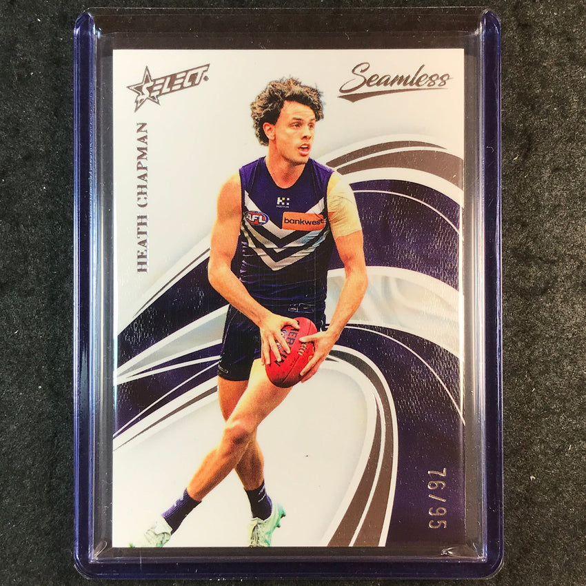 2025 Select AFL Seamless HEATH CHAPMAN Base 76/95 #62