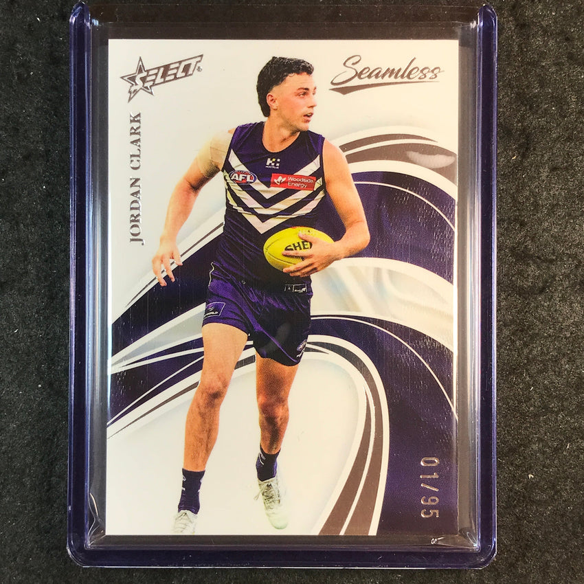 2025 Select AFL Seamless JORDAN CLARK Base 01/95 #63