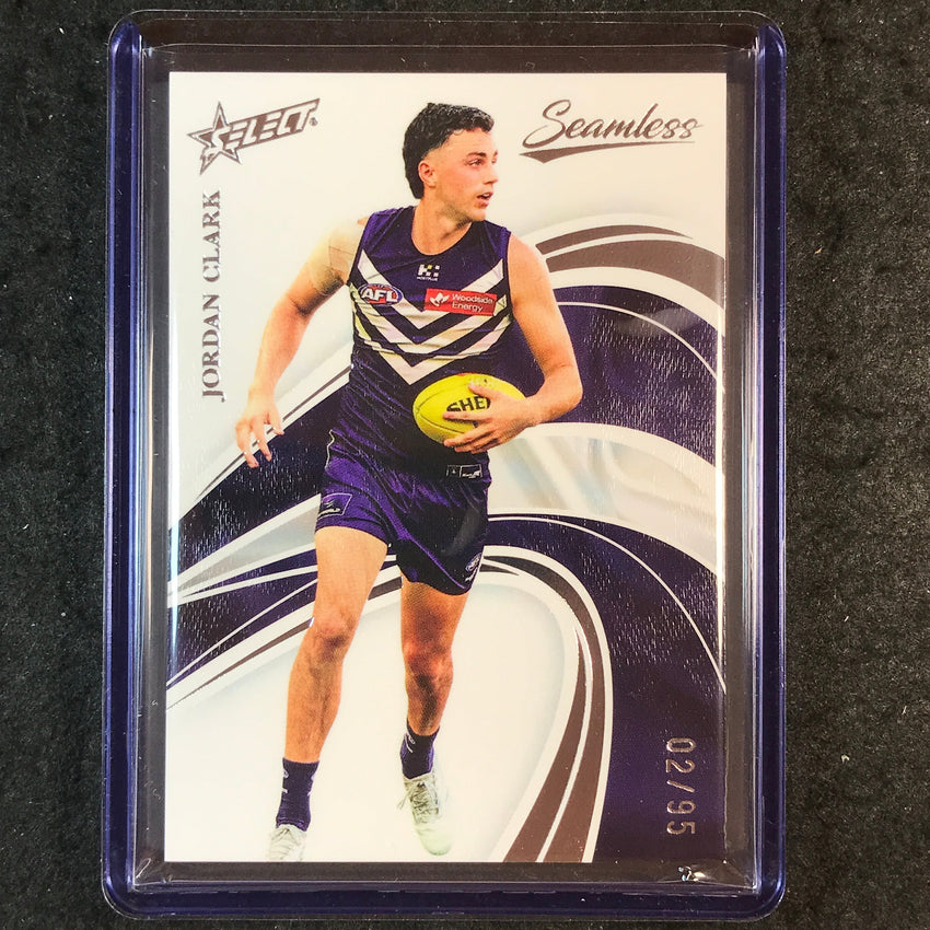 2025 Select AFL Seamless JORDAN CLARK Base 02/95 #63