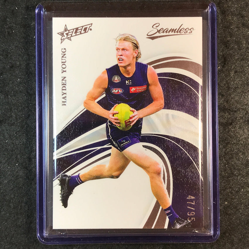 2025 Select AFL Seamless HAYDEN YOUNG Base 47/95 #72