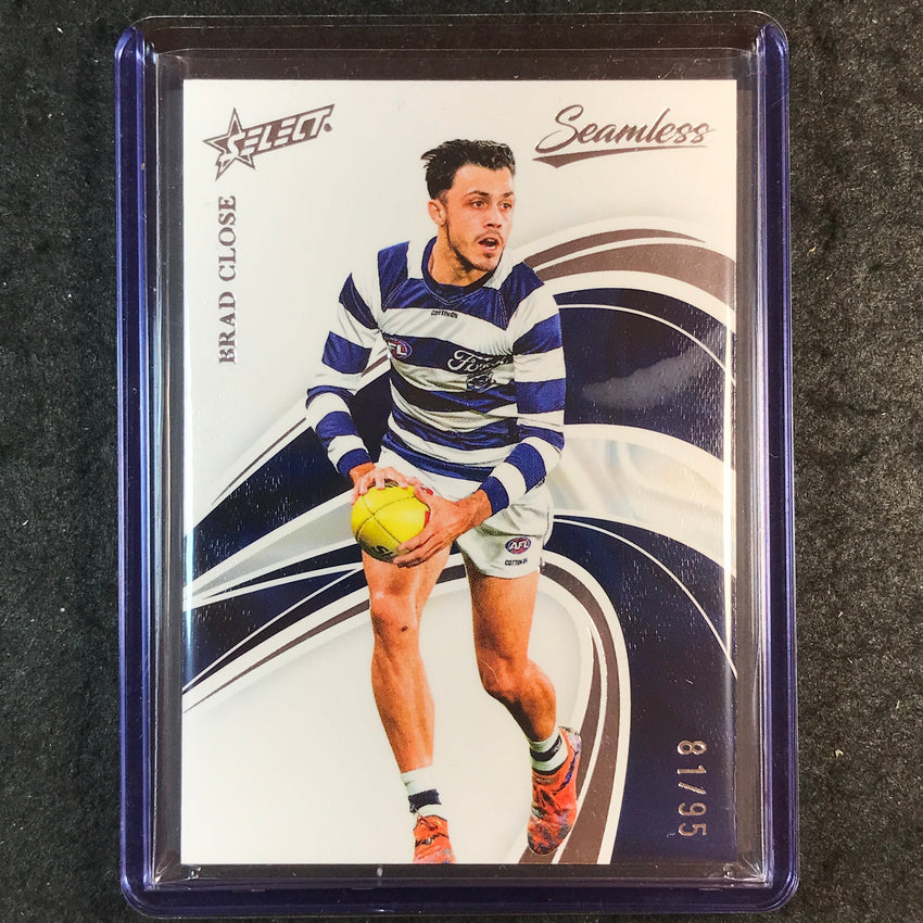 2025 Select AFL Seamless BRAD CLOSE Base 81/95 #76
