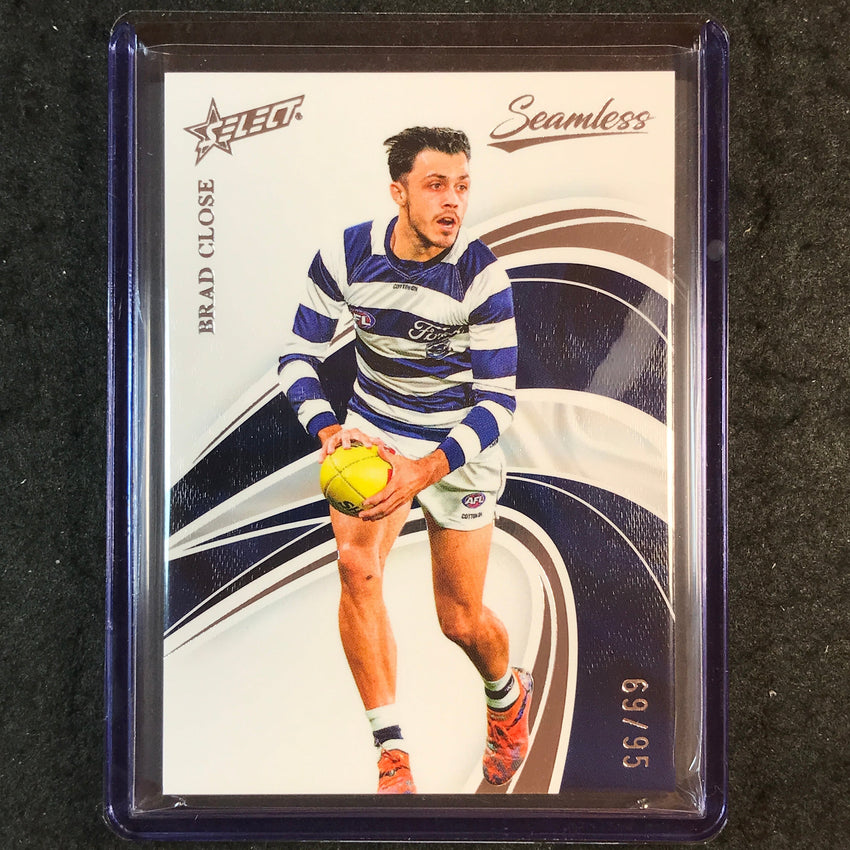 2025 Select AFL Seamless BRAD CLOSE Base 69/95 #76