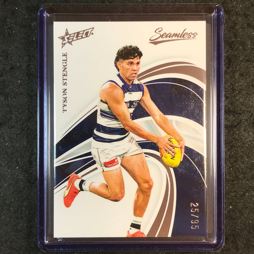 2025 Select AFL Seamless TYSON STENGLE Base 25/95 #83