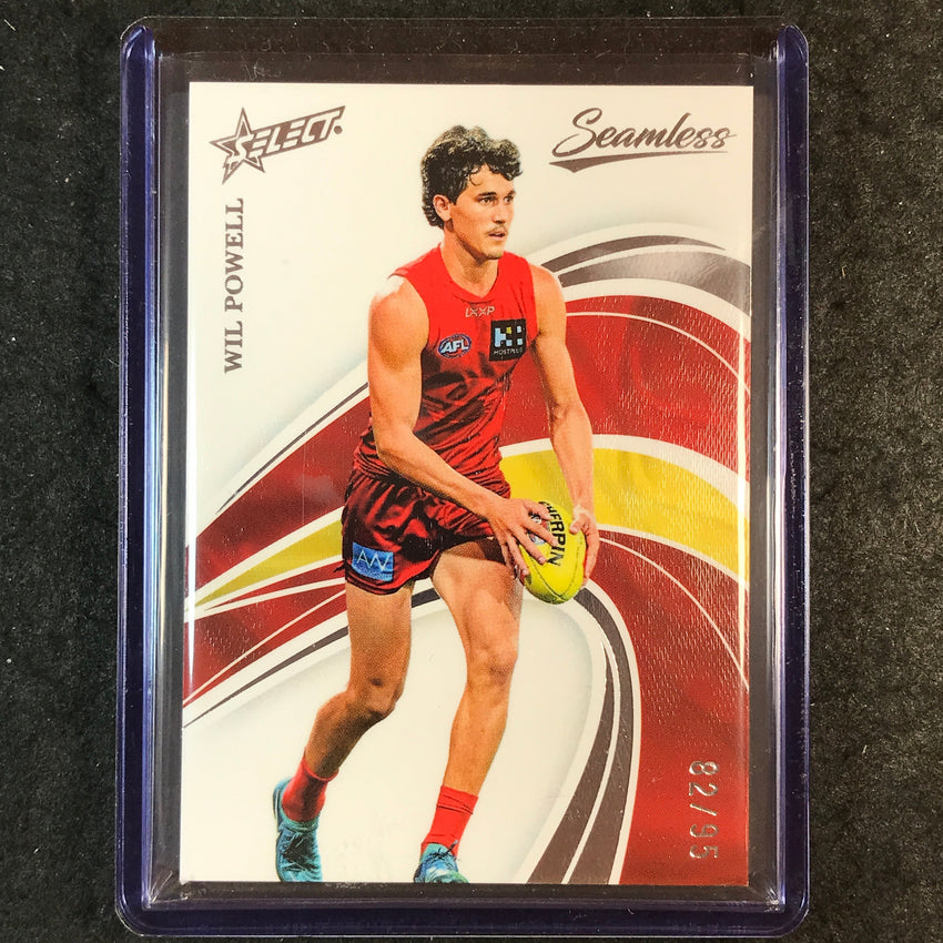 2025 Select AFL Seamless WILL POWELL Base 82/95 #104