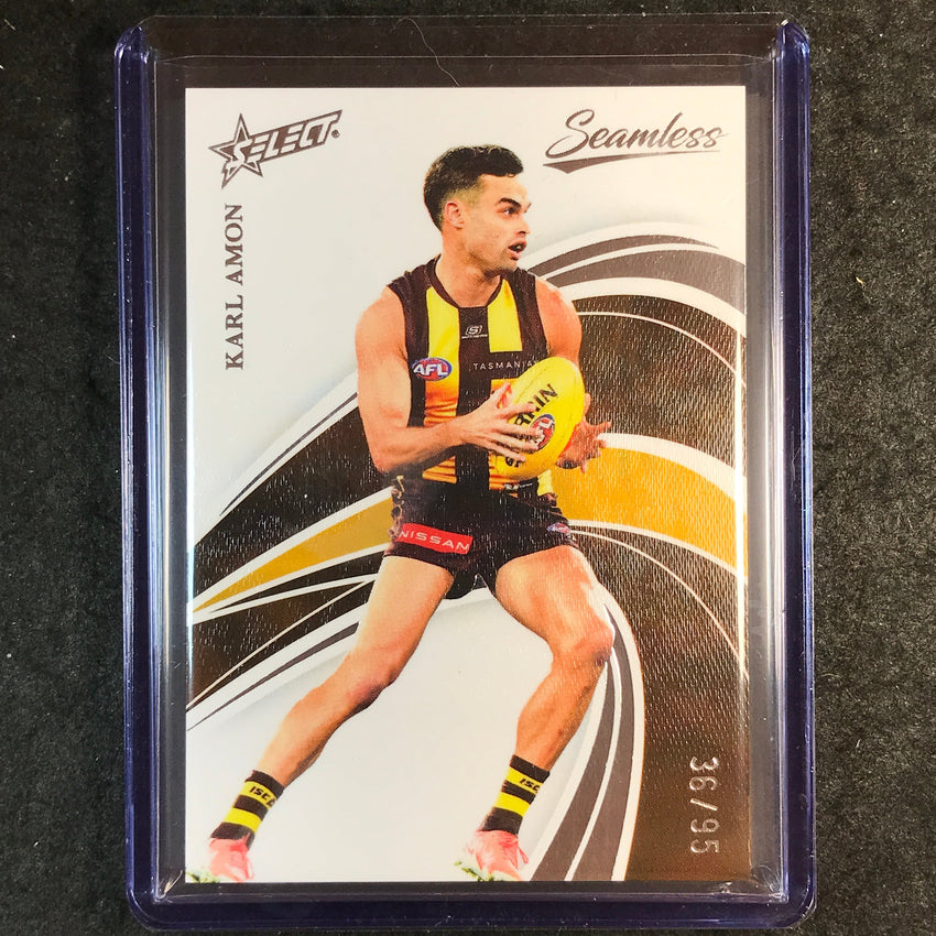 2025 Select AFL Seamless KARL AMON Base 36/95 #109
