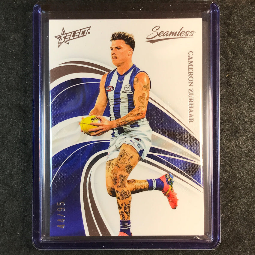 2025 Select AFL Seamless CAMERON ZURHAAR Base 44/95 #144