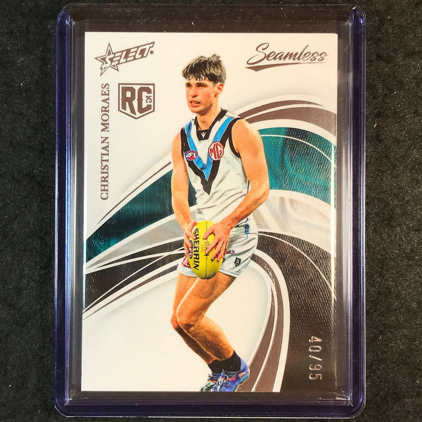 2025 Select AFL Seamless CHRISTIAN MORAES Rookie Base 40/95 #151