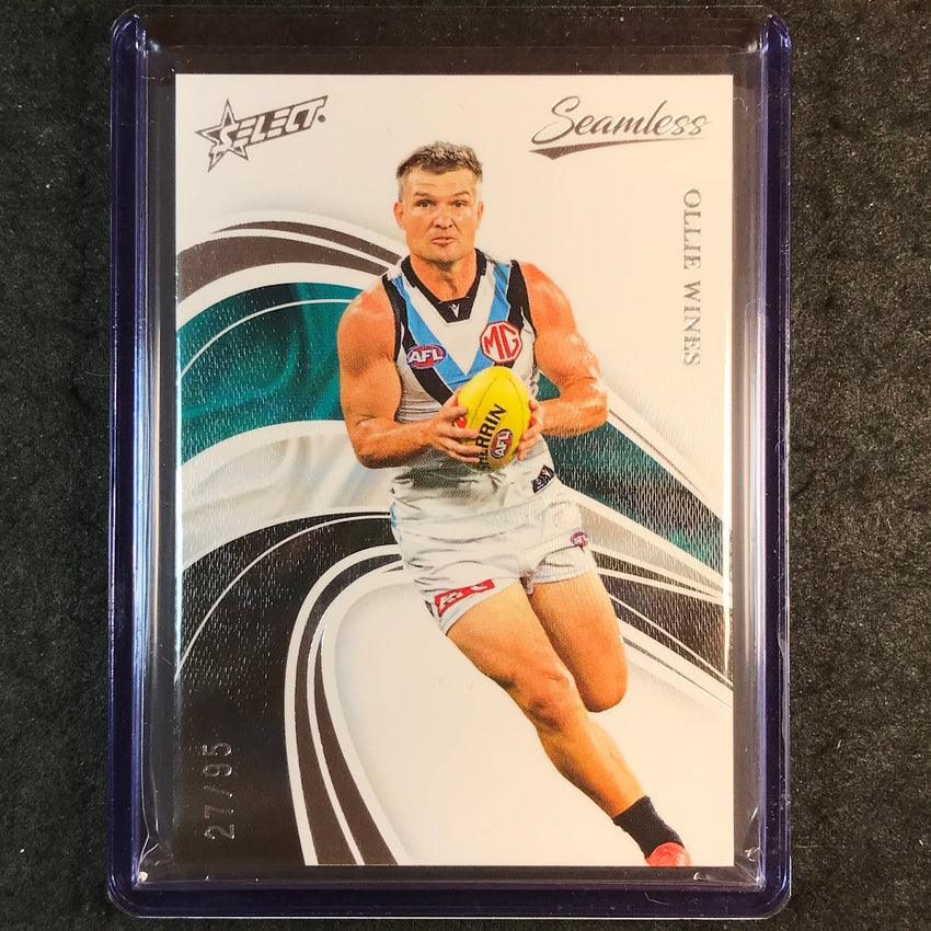 2025 Select AFL Seamless OLLIE WINES Base 27/95 #156
