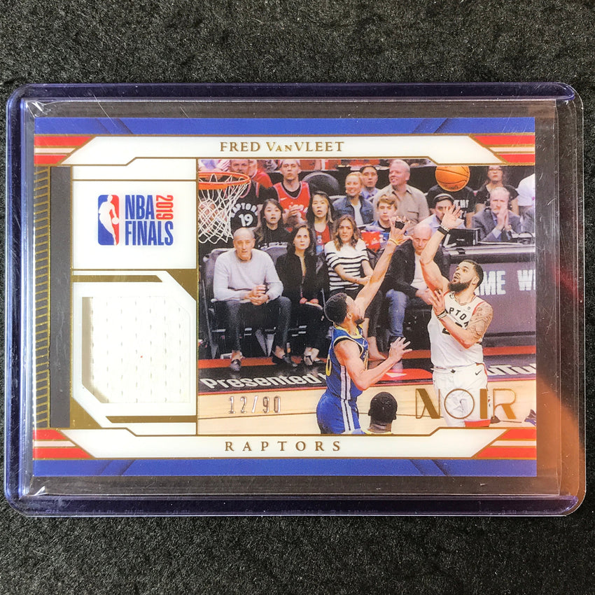 2023-24 Noir NBA FRED VANVLEET NBA Finals Memorabilia Jersey Relic 12/90