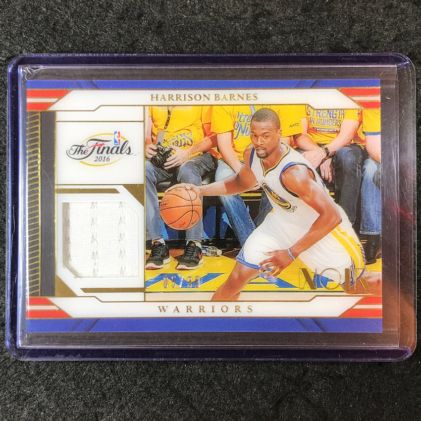 2023-24 Noir NBA HARRISON BARNES NBA Finals Memorabilia Jersey Relic 5/30
